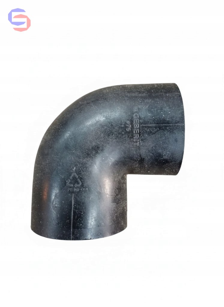 Kolano HDPE 90° 75mm Geberit